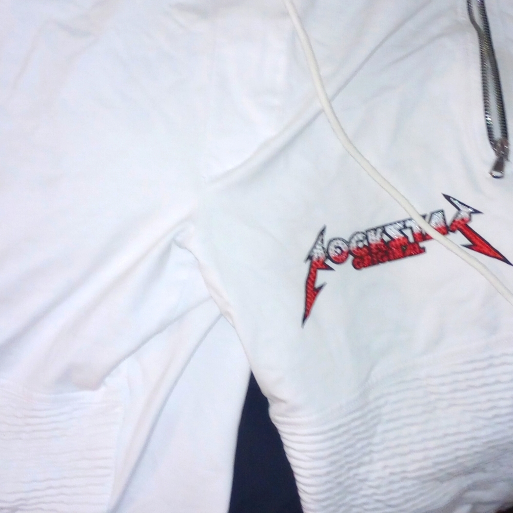 Rockstar Original sweatpants. All white, and spotless.